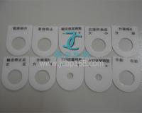 厂家生产PVC标牌 丝印各种铭牌面板